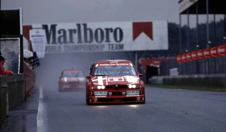 Alfa Romeo 155 V6 Ti DTM, protagonista in Olanda