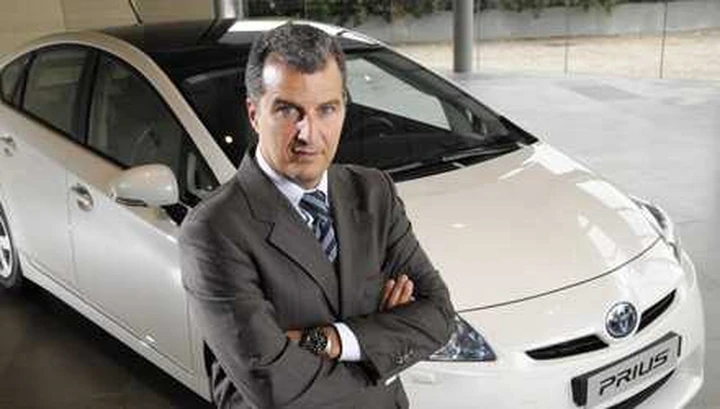 Massimo Gargano alla guida di Toyota Motor Italia