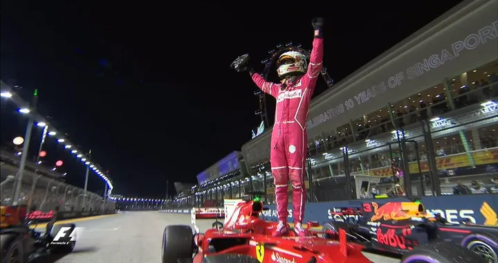 F1 Gran Premio di Singapore: vola solo Vettel