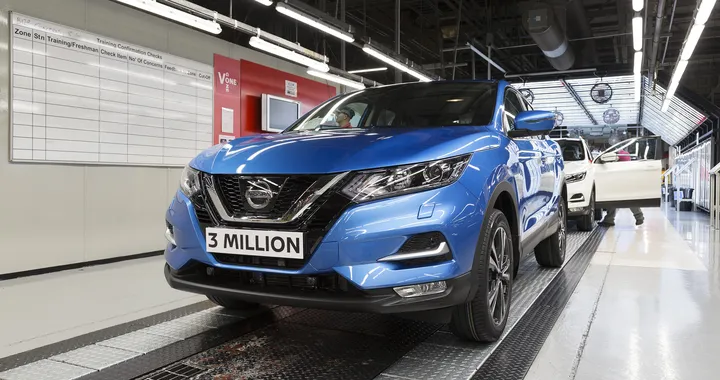 Nissan Qashqai: prodotti 3 milioni di esemplari