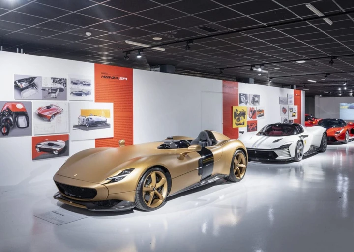 Dalla SP38 alla 12Cilindri: 15 anni di creatività Ferrari in mostra