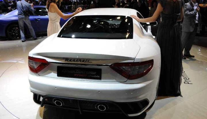 Stand Maserati al Salone di Parigi