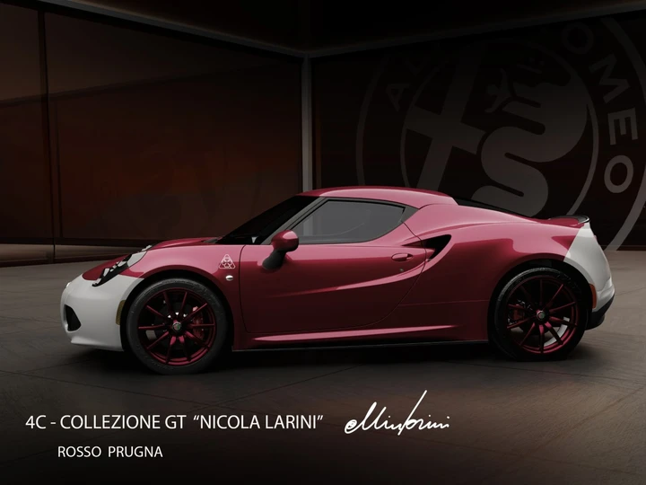 Alfa Romeo celebra Nicola Larini con la 4C “Collezione GT” in edizione limitata