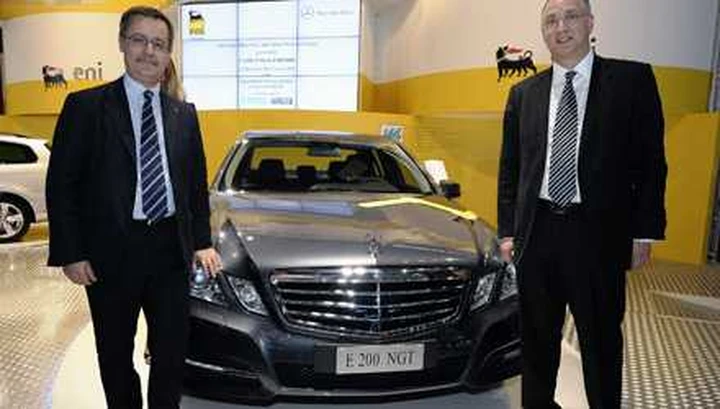 Giro d'Italia a metano: tappa finale il Motor Show di Bologna