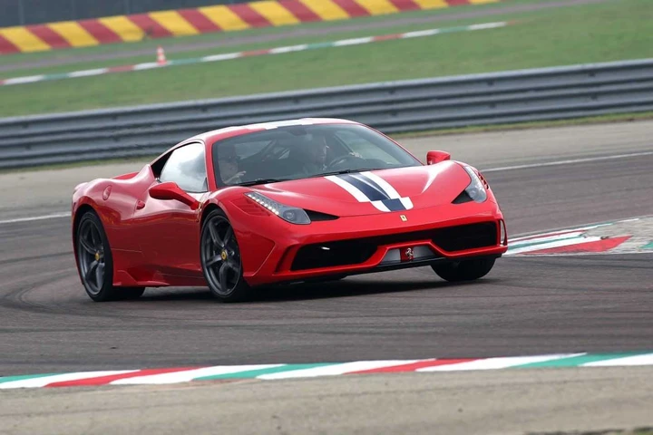 Ferrari 458 Speciale, test drive