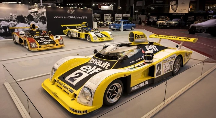 A Rétromobile le Alpine-Renault della vittoria alla 24 Ore di Le Mans 1978