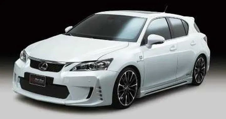 Lexus CT200h Black Bison al Salone di Pechino