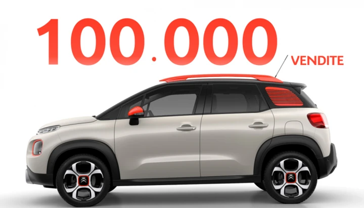 Citroen C3 Aircross: 100.000 vendite in 10 mesi