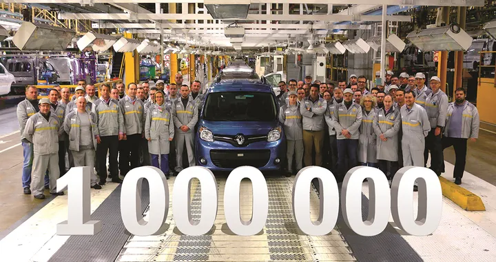 Renault Kangoo: un milione di esemplari prodotti a Maubeuge