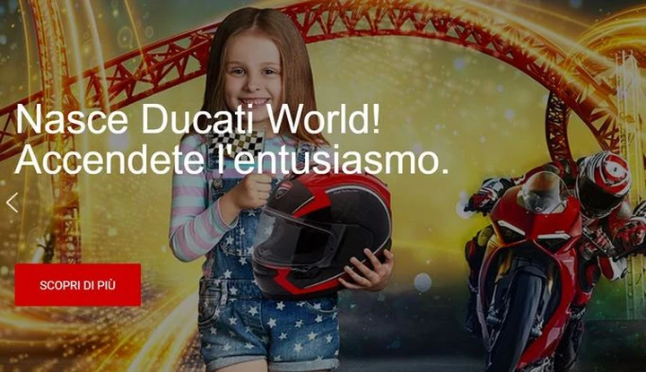 Ducati World Mirabilandia: l'inaugurazione nella primavera 2019