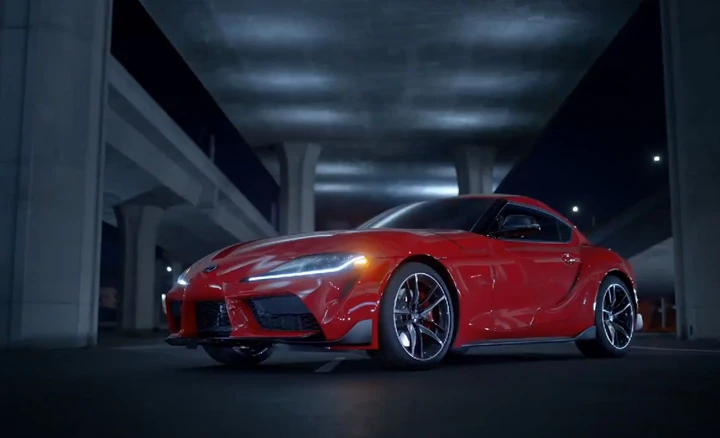 Nuova Toyota Supra svelata da un video teaser rilasciato per errore
