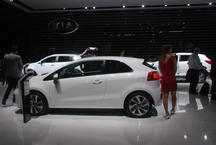 Stand Kia al Salone di Parigi 2014