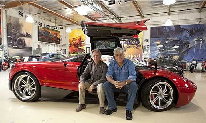 Pagani: la Huayra conquista Jay Leno