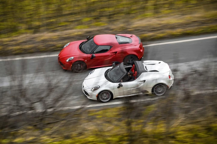 Alfa Romeo 4C Spider a Detroit 2015