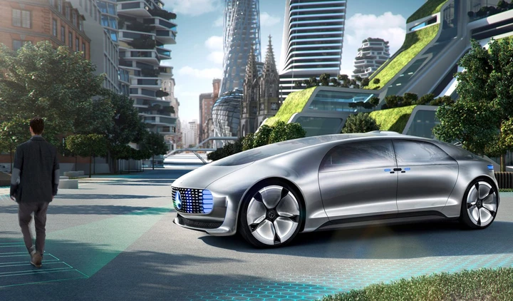 Mercedes F015 Luxury in Motion Concept, svelata al CES 2015