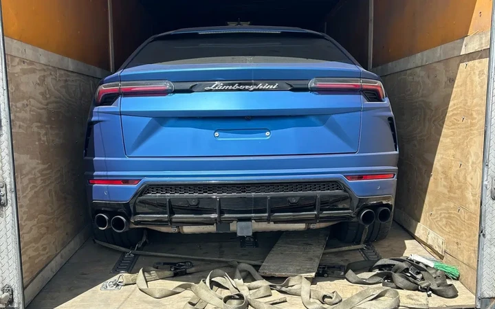 Furto di una Lamborghini Urus sventato da un trooper