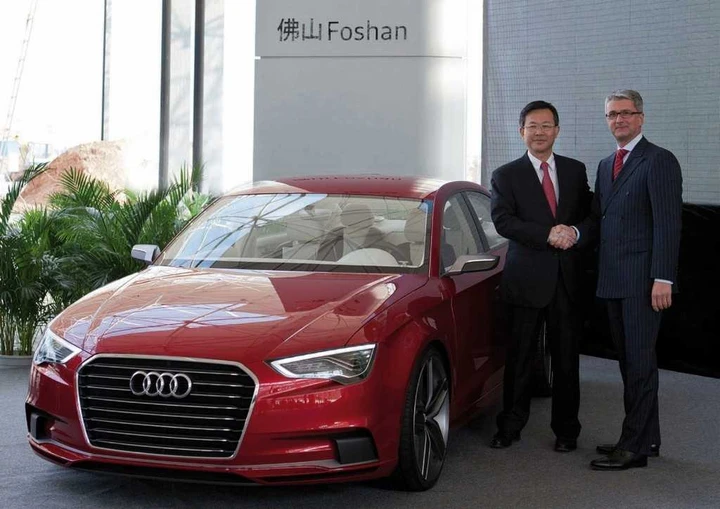 Audi apre un nuovo stabilimento in Cina