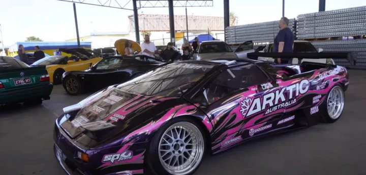 Replica Lamborghini Diablo fa impazzire il pubblico di Melbourne
