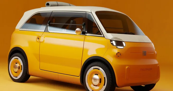Fiat Multiplina, la mini elettrica a 4 posti che sfida le citycar