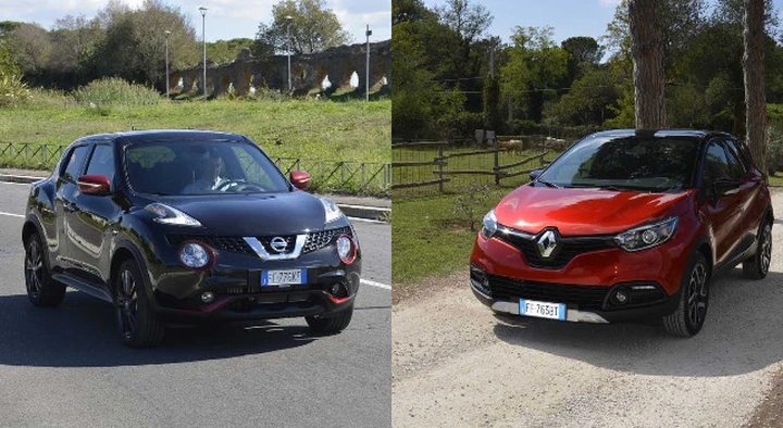 Renault Captur Hypnotic 1.5 dCi VS Nissan Juke N-Connecta 1.5 dCi