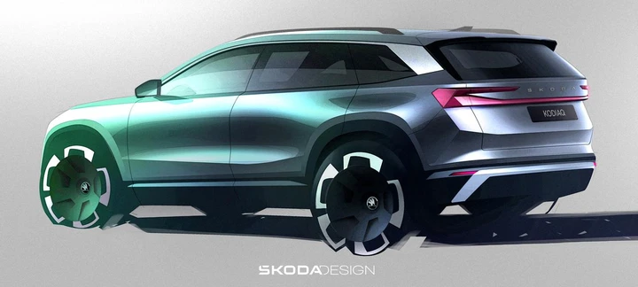 Skoda Kodiaq 2024 bozzetti