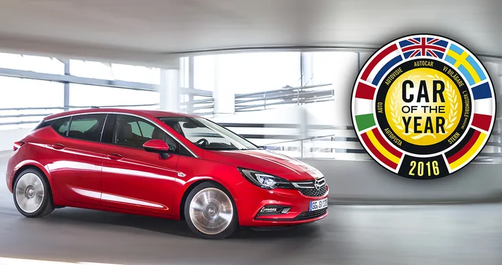Opel Astra eletta Auto dell’Anno 2016