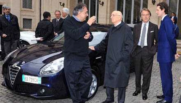 La Giulietta dal Quirinale a Balocco