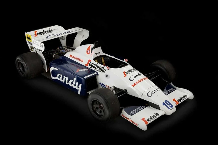 Toleman TG184-2 Ayrton Senna