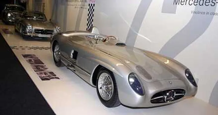 La Mercedes al Museo Mille Miglia