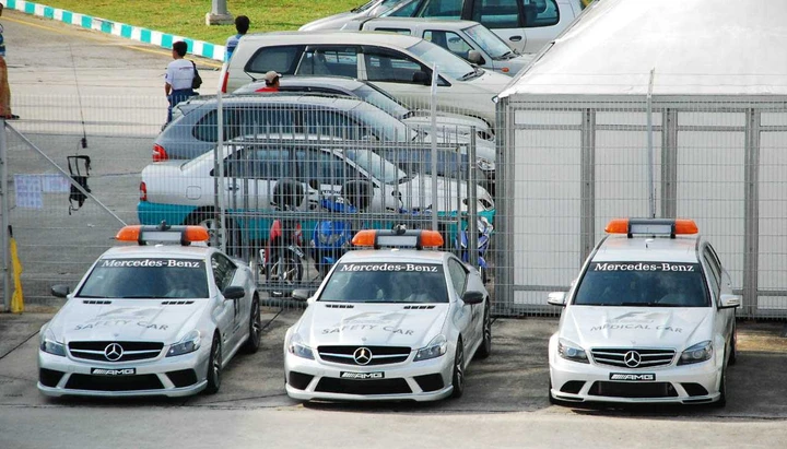 Tutte le Mercedes AMG Safety Car