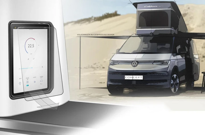 Volkswagen California T7 bozzetti