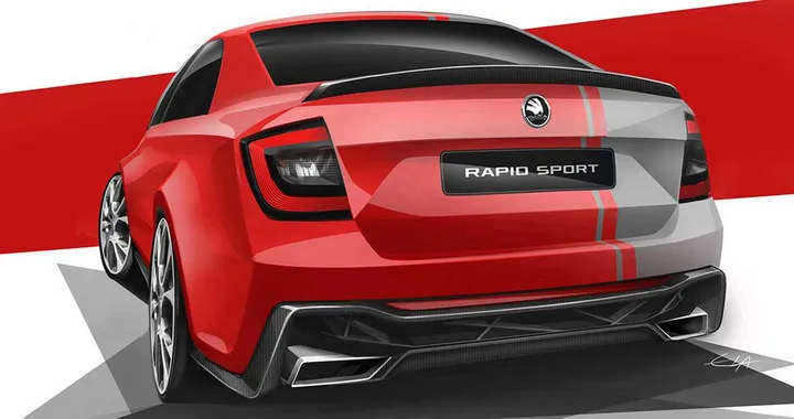 Skoda Rapid, in arrivo una variante coupé?