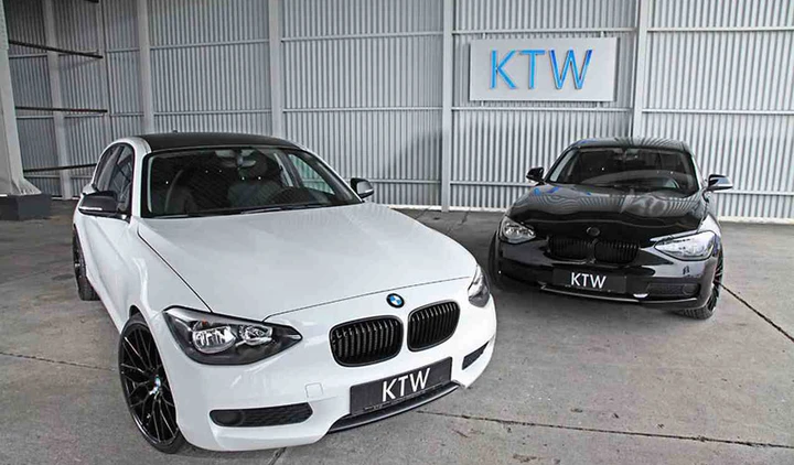Bmw Serie 1 Black e White by KTW