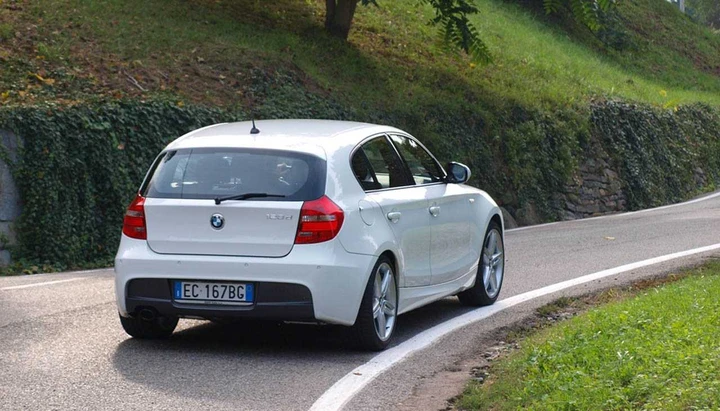 Bmw 123d M in prova