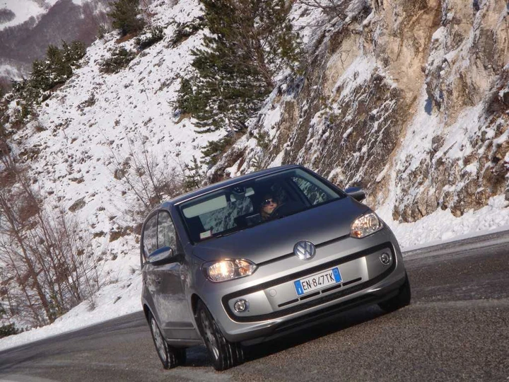 Volkswagen up!, prova su strada
