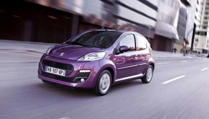 Peugeot 107 restyling 2012