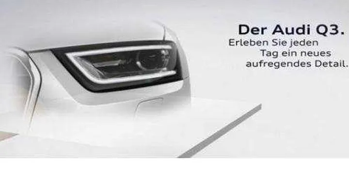 Audi Q3, arrivano i primi teaser