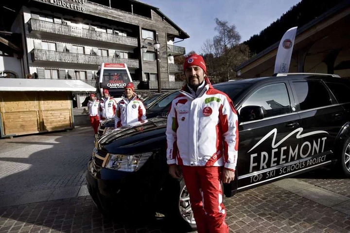 Fiat Freemont nelle scuole di sci italiane