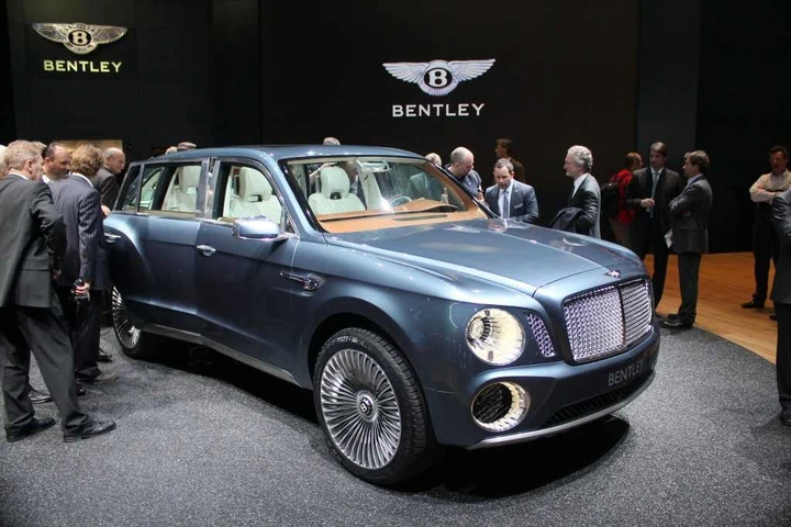 Bentley SUV: nel 2014 con un nuovo design