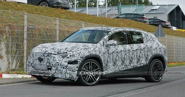 Mercedes-AMG GLA elettrica: prime foto spia e dettagli sul nuovo SUV-Coupé