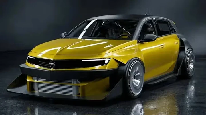 Opel Astra Cyberpunk by Max Danner: 400 CV e look estremo