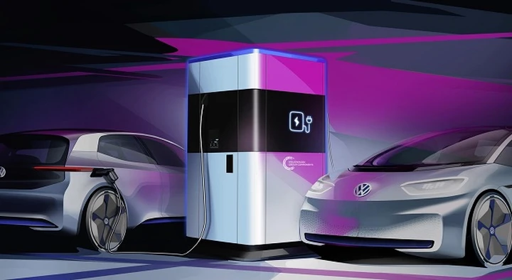 Auto elettriche: da Volkswagen la prima stazione mobile di ricarica