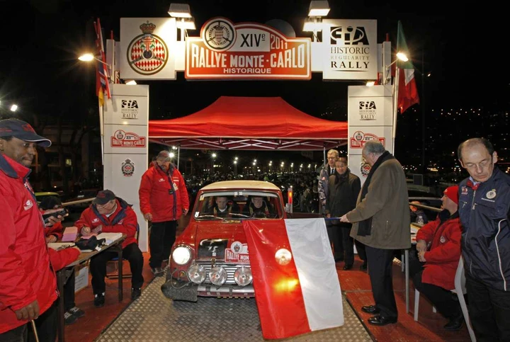 Mini WRC e Cooper S al Montecarlo Historique 2011