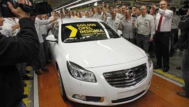 Opel Insignia: prodotti 500.000 esemplari