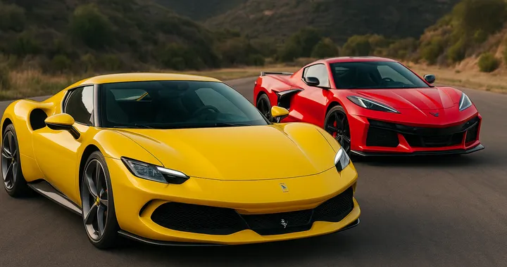 Ferrari 296 GTB sfida Corvette C8 Z06: confronto in pista! [VIDEO]