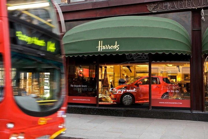 Aston Martin Cygnet da Harrods