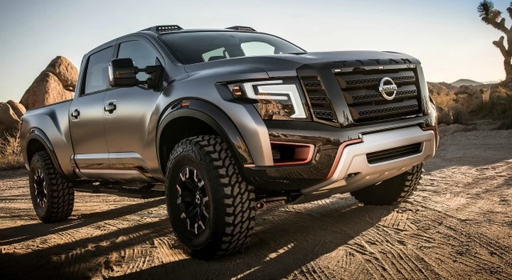 Nissan Titan Warrior Concept al Salone di Detroit 2016