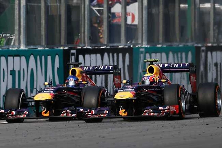 F1: prima doppietta Red Bull a Sepang 2013
