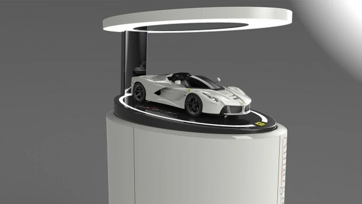 La Ferrari aperta, modellino dal costo record