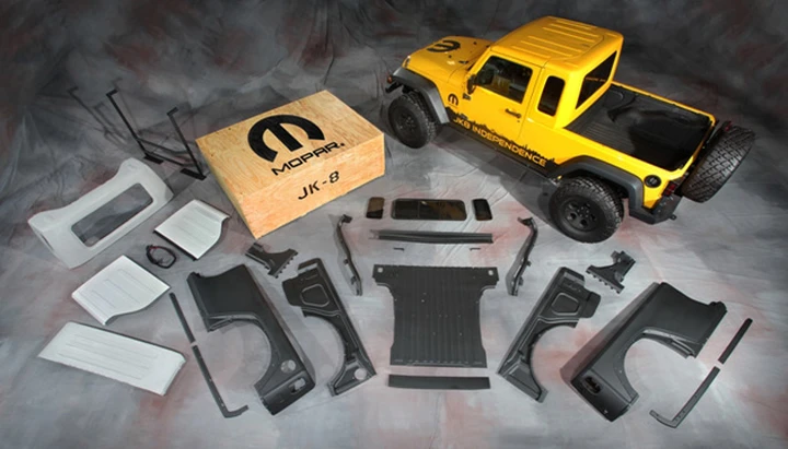 Jeep Wrangler: diventa un pick up in meno di un'ora